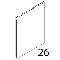 Pannello esterno destro Teikos TS601