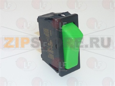 PULSANTE UNIPOLARE VERDE 