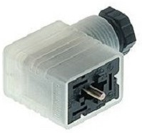 Разъем соленоидный 24 В/AC/DC, DIN 43650 B, 2P+E Hirschmann 933642100 