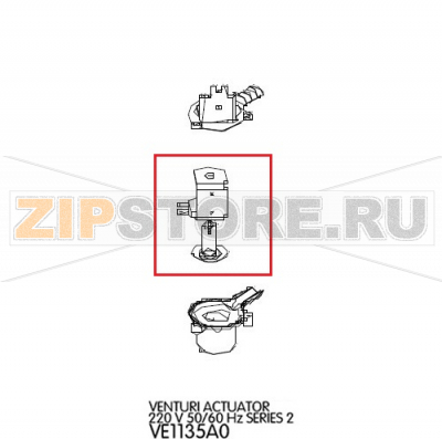 Venturi actuator 220 V 50/60 Hz series 2 Unox XVC 705 Venturi actuator 220 V 50/60 Hz series 2 Unox XVC 705Запчасть на деталировке под номером: 75Название запчасти на английском языке: Venturi actuator 220 V 50/60 Hz series 2 Unox XVC 705