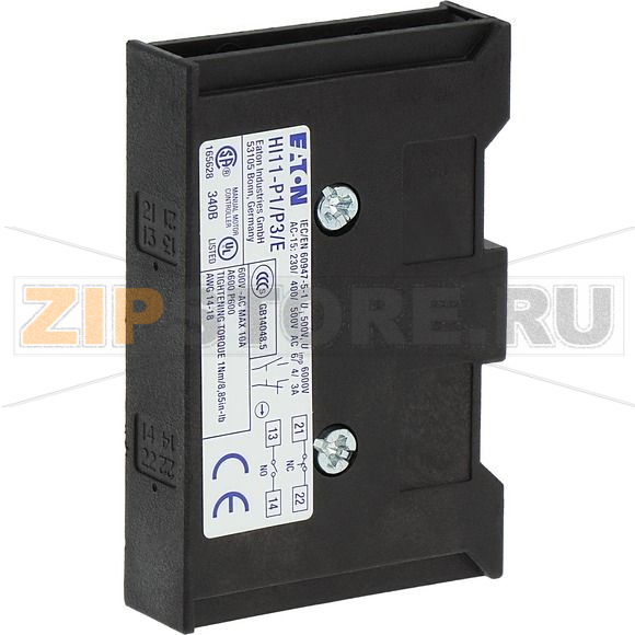 Вспомогательный контакт, 1 замык., 1 разм. для P1, P3 Eaton HI11-P1/P3E 