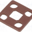 Прокладка плоская Hirschmann GSSA 300-5 NBR LIGHT BROWN - Прокладка плоская Hirschmann GSSA 300-5 NBR LIGHT BROWN