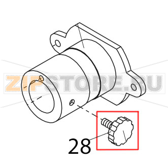 Finger screw Bear Varimixer AR80 VL-1S Finger screw Bear Varimixer AR80 VL-1SЗапчасть на деталировке под номером: 28