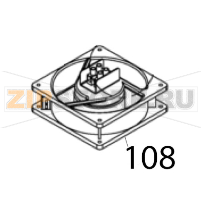 Fan evaporator TR 2/3/4 Vortmax SSOC E74 Fan evaporator TR 2/3/4 Vortmax SSOC E74Запчасть на деталировке под номером: 108