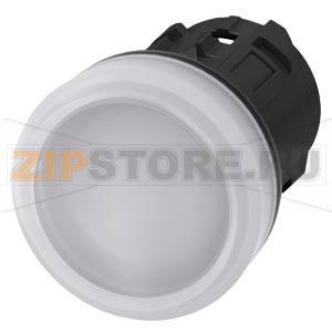 ЭЛЕМЕНТ СВЕТОВОГО ИНДИКАТОРА С БЕЛЫМ РАССЕИВАТЕЛЕМ, 22MM, КРУГЛ., ПЛАСТИК, РАССЕИВАТЕЛЬ МАТОВЫЙ, С ГРАВИРОВКОЙ ЛАЗЕРОМ, НОМЕРА СИМВОЛОВ В СООТВ. С ISO7000 ИЛИ IEC60417 Siemens 3SU1001-6AA60-0AA0-Z&amp;nbsp;Y13 