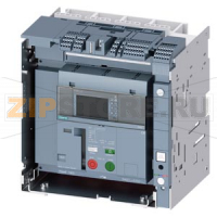 draw-out molded case circuit breaker with guide frame and PSS frame 1600; with RTC and 4AUX trip alarm switch S24; Icu "M" Icu=55kA @ 415V, 4-pole, right ETU650, LSI, In=800A display, meas., comm. function Ir=320...800A Isd=0.6...10xIn, Ii=1.5...15xIn N c