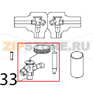 Thermost. valve Angelo Po IA51 Thermost. valve Angelo Po IA51Запчасть на деталировке под номером: 33