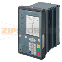 7SJ82 МТЗ со стандартным вариантом 1/3 x 19"утоп., 11 ДВх, 9 ДВых модули: IO102, PS101, количество СИД: 16 встроенная панель управления без ключа управления маленький дисплей дизайн лицевой панели: стандарт Siemens P1J110909