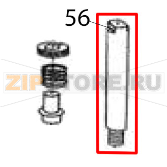 Fork guide bar Hurakan HKN-IP10F Fork guide bar Hurakan HKN-IP10FЗапчасть на деталировке под номером: 56