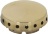 BURNER CAP PERFORATED BRASS POLISHED