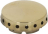 BURNER CAP PERFORATED BRASS POLISHED