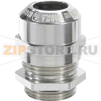 Ввод кабельный, M63, материал: латунь, 10 шт Wiska EMSKE-L 63 