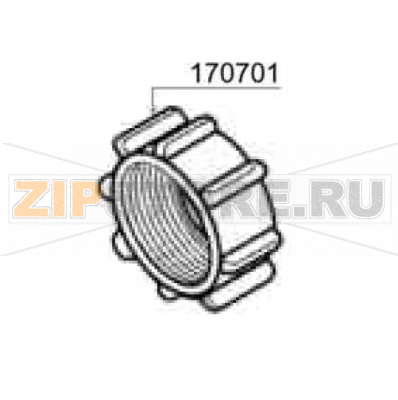 Ghiera DA 1/2&quot; x Dosatore Comenda LB 200 Ghiera DA 1/2" x Dosatore Comenda LB 200Запчасть на сборочном чертеже под номером: 170701Название запчасти на итальянском языке: Ghiera DA 1/2" x Dosatore Comenda LB 200