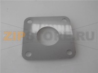 FLANGIA INOX 73x73 mm FORO ø 33 mm