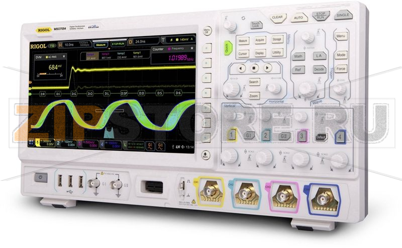 Осциллограф цифровой 200 МГц, 10 Гвыб/с, 500 MP Rigol MSO7024 