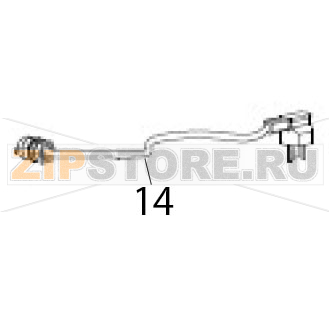 Power wire Hurakan HKN-HVZ60 Power wire Hurakan HKN-HVZ60Запчасть на деталировке под номером: 14
