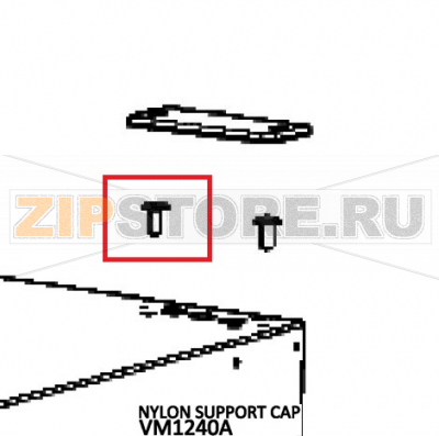 Nylon support cap Unox XVC 505E Nylon support cap Unox XVC 505EЗапчасть на деталировке под номером: 132Название запчасти на английском языке: Nylon support cap Unox XVC 505E