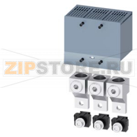 КЛЕММА ДЛЯ КРУГЛОГО ПРОВОДА БОЛЬШ. 3 ШТ. ПРИНАДЛЕЖНОСТЬ ДЛЯ 3VA1 250 Siemens 3VA9213-0JJ13