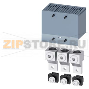 КЛЕММА ДЛЯ КРУГЛОГО ПРОВОДА БОЛЬШ. 3 ШТ. ПРИНАДЛЕЖНОСТЬ ДЛЯ 3VA1 250 Siemens 3VA9213-0JJ13 