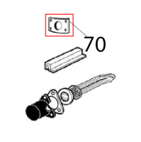 Flat bracket Angelo Po 31PIE6