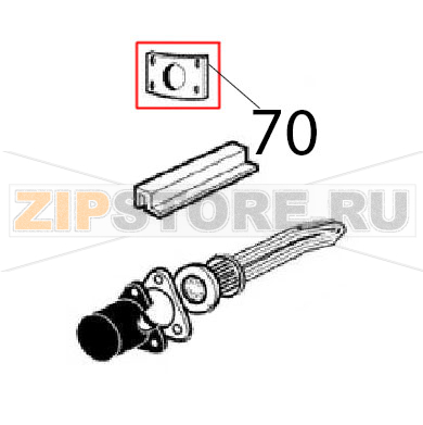 Flat bracket Angelo Po 31PIE6 Flat bracket Angelo Po 31PIE6Запчасть на деталировке под номером: 70