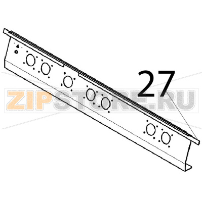Striscia rossa Angelo Po 2N1FAGF Striscia rossa Angelo Po 2N1FAGFЗапчасть на деталировке под номером: 27