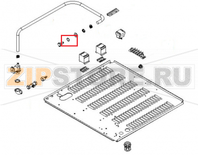 Уплотнительное кольцо 02075 EPDM Angelo Po 1G0GRE   Уплотнительное кольцо 02075 EPDM Angelo Po 1G0GREЗапчасть на 