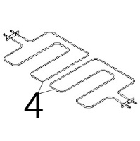 Resistenza 1600 W, 230 V Angelo Po 291FAGF