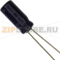 Конденсатор 3.3 мкФ, 50 В, (Ø) 5 мм, 1 шт Panasonic ECE-A1HN3R3U