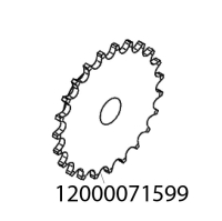 Колесо ведущее Abat ПЭК-400