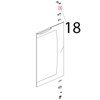 Boccola per CR045-46, 12x8.5, Di=5.3, AISI304 Unox XL 193