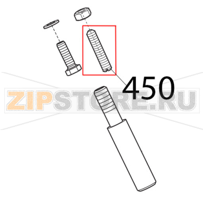 Vite senza testa CE DIN913, M4x35 Sirman Canova 300 Vite senza testa CE DIN913, M4x35 Sirman Canova 300Запчасть на деталировке под номером: 450