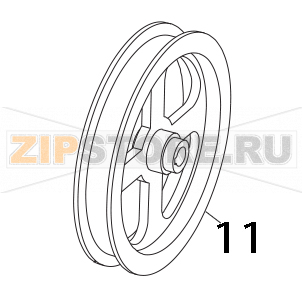 Big pulley Sigma SPZ 120 Big pulley Sigma SPZ 120Запчасть на деталировке под номером: 11