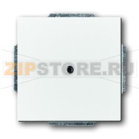 Заглушка с суппортом, альпийский белый ABB 1056.76