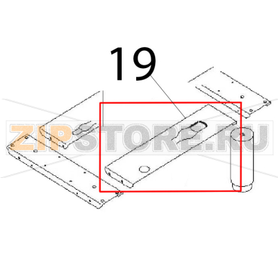 Section Angelo Po 0G1CP1G Section Angelo Po 0G1CP1GЗапчасть на деталировке под номером: 19