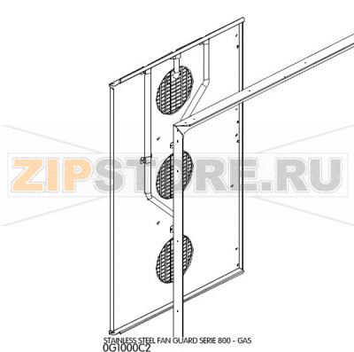 Stainless steel  fan guard serie 800 - gas Unox XB 803 Stainless steel  fan guard serie 800 - gas Unox XB 803Запчасть на деталировке под номером: 13Название запчасти на английском языке: Stainless steel  fan guard serie 800 - gas Unox XB 803