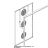 Stainless steel  fan guard serie 800 - gas Unox XB 803