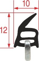 Уплотнитель двери 8 крючков, L=1253 Unox XF 030
