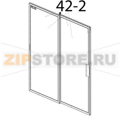 Стеклопакет СПО 642x1467 4-12-4 Polair DM110Sd-S Стеклопакет СПО 642x1467 4-12-4 Polair DM110Sd-SЗапчасть на деталировке под номером: 42-2