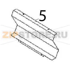 Upper control board Angelo Po 04WCP1EM Upper control board Angelo Po 04WCP1EMЗапчасть на деталировке под номером: 5
