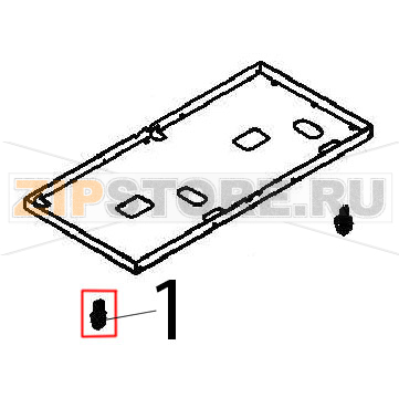 Connector 6-pole Angelo Po 04WPEBV Connector 6-pole Angelo Po 04WPEBVЗапчасть на деталировке под номером: 1