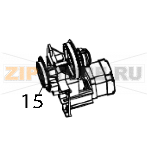 Kit INTM take up assemblyZebra ZXP9 Kit INTM take up assemblyZebra ZXP9Запчасть на деталировке под номером: 15