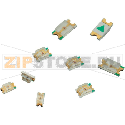 Cветодиод 120 мкд, SMD, 0603, 140°, 30 мА, 2 В, желтый Würth Elektronik 150060YS75000 