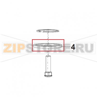 Spacer Ring Bear Varimixer RN10 VL-2                                                                                      Spacer Ring Bear Varimixer RN10 VL-2Запчасть на сборочном чертеже под номером: 4Название запчасти на датском&nbsp;языке: Spacer Ring Bear Varimixer RN10 VL-2