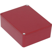 Корпус 120x94x42 мм, материал: алюминий, красный, 1 шт Hammond 1590BBSRD