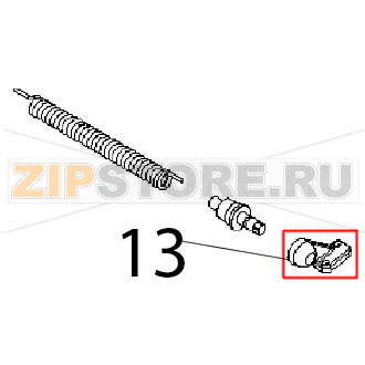 Supporto cerniera DX Angelo Po 191PD1G Supporto cerniera DX Angelo Po 191PD1GЗапчасть на деталировке под номером: 13
