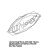 Elliptical sticker 78x33-Silver with external frame Unox XB 603G