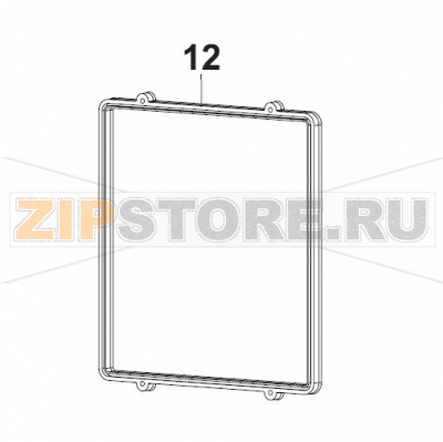 Gasket for Cover Box Bear Varimixer RN10 VL-2                                                                 Gasket for Cover Box Bear Varimixer RN10 VL-2Запчасть на сборочном чертеже под номером: 12Название запчасти на датском&nbsp;языке: Gasket for Cover Box Bear Varimixer RN10 VL-2