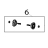 Adapter for 0.75” & 1” paper core (standard for linerless model) TSC Alpha-4L