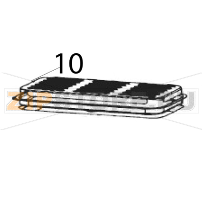 Net seat Hurakan HKN-DB81 Net seat Hurakan HKN-DB81Запчасть на деталировке под номером: 10